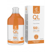 QL Yüz Güneş Kremi 50 Spf Faktör Leke Karşıtı 110 ml Su Bazlı Kuru - Yağlı - Karma Ciltler Için - 1