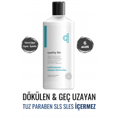 Quality Life 6 Aktifli Saç Dökülmesine Karşı Şampuan Hızlı Saç Uzatan Tuzsuz Parabensiz Dökülme Karşıtı - 1