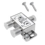 2 li Uydu Splitter Kablo TV Rg6 Anten Çoklayıcı Dağıtıcı - 1
