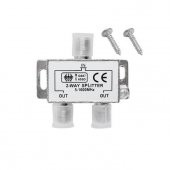 2 li Uydu Splitter Kablo TV Rg6 Anten Çoklayıcı Dağıtıcı - 3