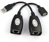 Rj45 Usb Ek Uzatıcı Cat5e 6 Kablosu Ekleme Extender - 1