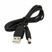 Usb To Dc 5.5 2.1mm Kalın Power Güç Çevirici Adaptör Kablosu - 1