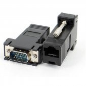 Rj45 Vga Ekleme Ek 30 Metre Uzatıcı Cat56 Monitör Extender - 2 Adet - 4