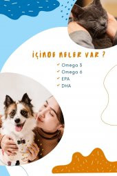 Fish Oil - Kedi ve Köpekler İçin Omega 3 ve Omega 6 Balık Yağı Bağışıklık Sistemi 200 ML - 2