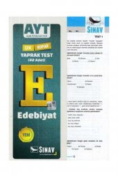 SINAV AYT EDEBİYAT YT - 1