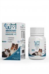 Kedi ve Köpeklerin Bağışıklık Sistemini Güçlendiren Destekleyen Tablet immune C - 1