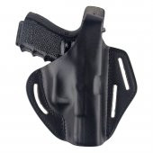 Glock Deri Tabanca Kılıfı Tam Kelebek Siyah - 1