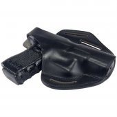 Glock Deri Tabanca Kılıfı Tam Kelebek Siyah - 4