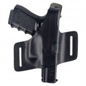 Beretta F92 Deri Tabanca Kılıfı Yarım Kelebek Siyah thumbnail 1