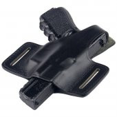 Beretta F92 Deri Tabanca Kılıfı Yarım Kelebek Siyah thumbnail 2