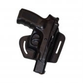 Cz 75 Deri Tabanca Kılıfı Siyah Baskılı Açık - 1