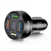 Ally Qc3.0 5 Port Çıkışlı Çoklu USB Araç Içi Çakmaklık Hızlı Şarj Başlığı - 1