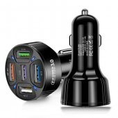 Ally Qc3.0 5 Port Çıkışlı Çoklu USB Araç Içi Çakmaklık Hızlı Şarj Başlığı - 2