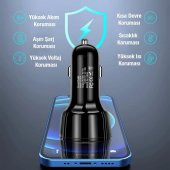 Ally Qc3.0 5 Port Çıkışlı Çoklu USB Araç Içi Çakmaklık Hızlı Şarj Başlığı - 6