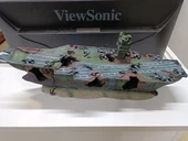 Akvaryum Dekor Batık Uçak Gemisi 40x12,5x14,5 cm - 2