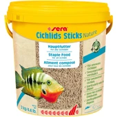 Sera Cichlid Sticks 250 gr (Açık) Balık Yemi Kilitli Poşette Gönderilir  Skt : 10/2027 thumbnail 2