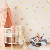 Bebe Yatmaz Bebek Oturma (Destek) Minderi - Gri Beyaz - 3