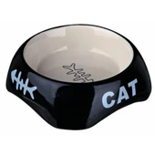 Trixie kedi seramik yem ve su kabı 200 ml 13 cm - 2