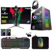 Xaser Xsr296 i5 3470 16GB Ram 256GB SSD 4GB GT730 Ekran Kartı 24" Curved Oyun Bilgisayarı thumbnail 1