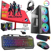 Xaser Xsr288 İ5 2400 16Gb Ram 512Gb Ssd 4Gb Gt730 Ekran Kartı 24" Curved Oyun Bilgisayarı - 1