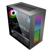 Xaser Xsr330 i7 860 16GB Ram 256GB SSD 4GB GT730 Ekran Kartı 24" Curved Oyun Bilgisayarı - 5