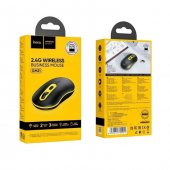 HOCO GM21 Platinium 1600dPi 2.4G Bluetooth Kablosuz Optik Mouse Siyah - 5