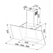 FRANKE DAVLUMBAZ FPJ 915 V BK/SS - 2