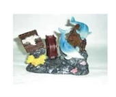 Xiangfo AKVARYUM DEKORU DEĞİRMEN 13x6x12 cm - 1
