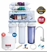 Piksel Aqua 10 Aşamalı Pompalı EVA Membranlı Açık Kasa Su Arıtma Cihazı - 1