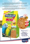 Vitakraft Menü 500 gr Muhabbet Yemi Skt: 06/2026 - 1