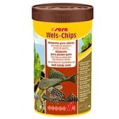 Sera Wels chips 250 ml 95 gr. Skt :04/2027 Orjinal kutusunda Vatoz Ve Çöpcü Yemi thumbnail 1
