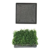 Ista Bitki Tabanı Seramik 6.5 cm Kare - 1