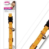 Pawise Sarı Kalpli Kedi Boyun Tasması 30 cm Çıngıraklı - 1
