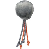 Trixie kedi oyuncağı zilli kediotlu peluş top 4 cm - 1