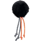 Trixie kedi oyuncağı zilli kediotlu peluş top 4 cm - 2