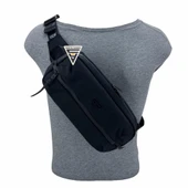 ÇÇS London 31417 XL Bel Çantası Siyah thumbnail 6