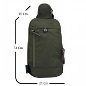 Discovery Slingbag D00720 Çapraz Sırt Çantası Haki - 2