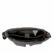 Ççs London 31469 Kanvas Postacı Omuz Çanta Gri thumbnail 2