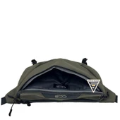 ÇÇS London 31412 Çift Gözlü XL Bel Çantası Haki thumbnail 3