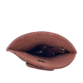 Hakiki Deri Hazneli Anahtarlık Bordo thumbnail 6