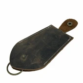 Hakiki Deri Hazneli Anahtarlık Crazy Kahve thumbnail 6