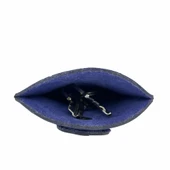 Hakiki Deri Hazneli Anahtarlık Mavi thumbnail 5