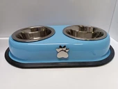 Netx DDBXP(M) 1Pt Pati Desenli İkili Mama Kabı  Tas çapı : 13,5 cm - 1
