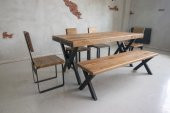 Deryawood Masif Ağaç Yemek Masası 85*85*76 Cm - 4