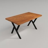 Deryawood Masif Ahşap Anteres Mutfak Masası 85*100*76 Cm thumbnail 2