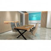Deryawood Masif Ahşap Sirius Toplantı Masası 110*280*76 Cm - 1