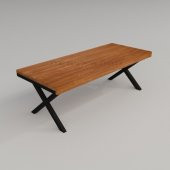 Deryawood Masif Ahşap Sirius Toplantı Masası 110*280*76 Cm - 2