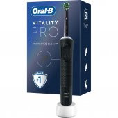 Oral-B D103 Vitality Pro Cross Action Şarjlı Diş Fırçası - Siyah - 1
