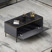 BMdekor Orta Sehpa Kozan Antrasit Gold - 3