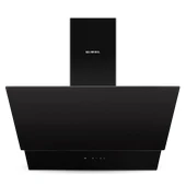 KUMTEL Siyah Dokunmatik Cam Davlumbaz DA6-835 thumbnail 1